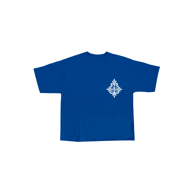 GFTHR Essentials Embroidered Tee – Royal Blue