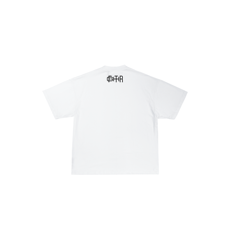 Back view of GFTHR™ Essentials t-shirt with clean minimalist design 